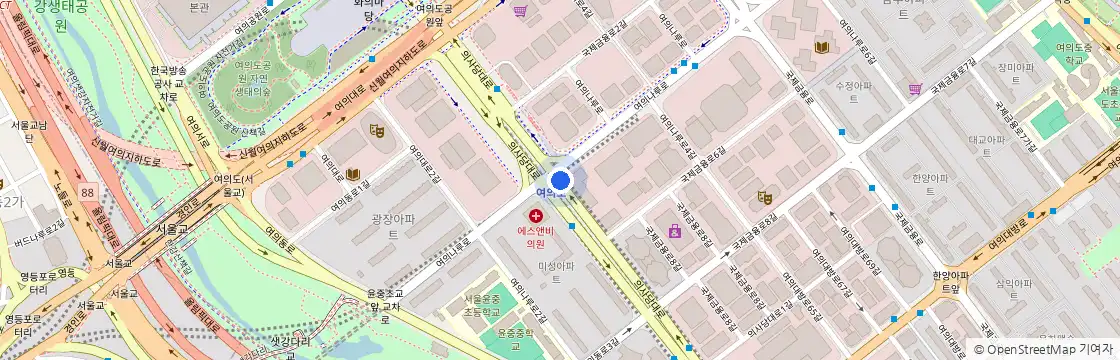 한결 세무회계 위치 안내 지도